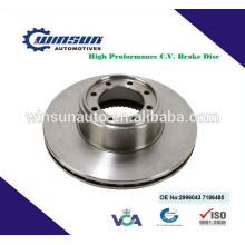 Quality certificated 2996043 7186485 auto disc rotor for Iveco Daily